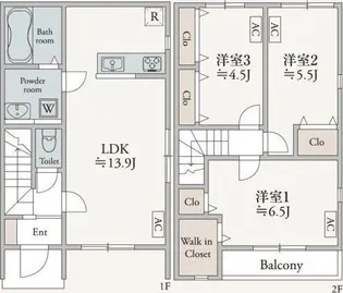 デュレメゾンの間取り