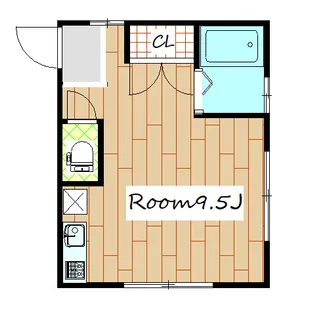 ユーシティII【2階】の間取り