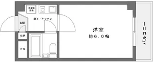 エタニティ川崎【5階】の間取り
