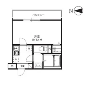 アークヴィレッジ【1階】の間取り