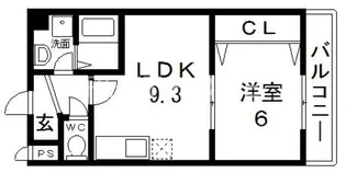 アクティブ オクダ【2階】の間取り