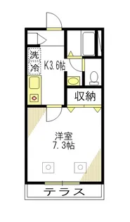 ヴィラ・クローネ【1階】の間取り