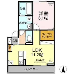 アイネ・クライネ【3階】の間取り