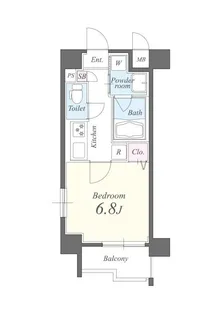 SUPURUSE板橋弐番館【5階】の間取り