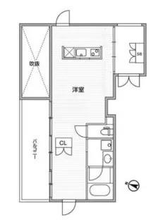 GranDuo代々木2 グランデュオ代々木2【3階】の間取り