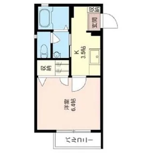 プリムヴェール【2階】の間取り