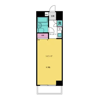 ストーク北新宿【3階】の間取り