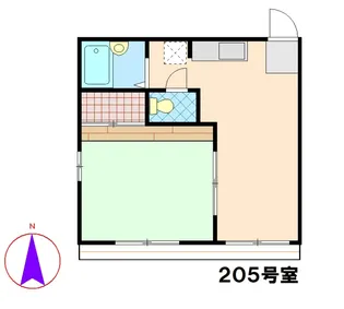 パークビュー城山【2階】の間取り