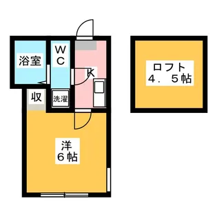 トリニティコート【2階】の間取り