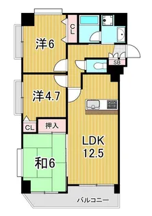 ライオンズプラザ大泉学園【11階】の間取り