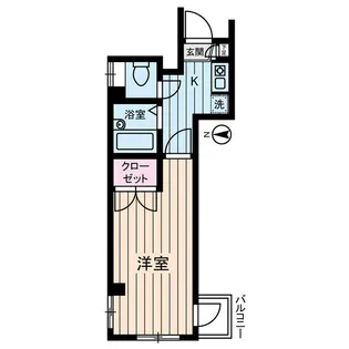 ジュネスM【3階】の間取り