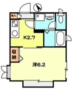 リバーサイド富士見台【1階】の間取り