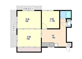 紫原パークマンション【2階】の間取り