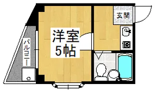 ウエムラグレース白鷺【1階】の間取り