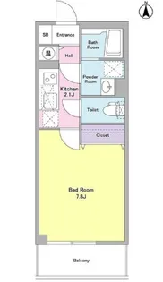 ベルク経堂壱番館【1階】の間取り