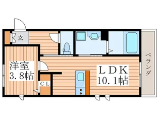 maison tomoe【3階】の間取り