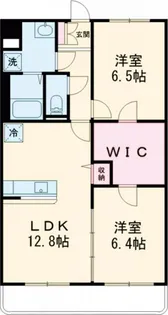 レジデンス カノン【2階】の間取り