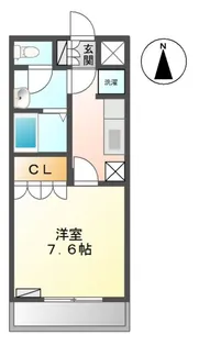 メープルハイム【2階】の間取り