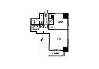 メゾン・ド・ヴィレ日本橋浜町【11階】の間取り