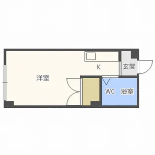クリスタル村川【2階】の間取り