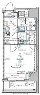 ディアレイシャス鶯谷【2階】の間取り