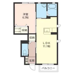 フォーシーズン3【1階】の間取り