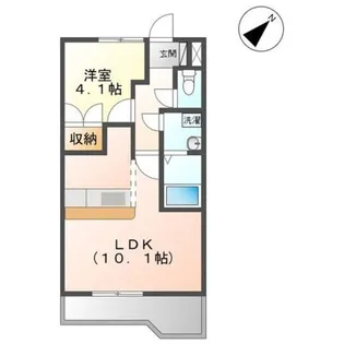 シャイン レー モンテローザ【2階】の間取り