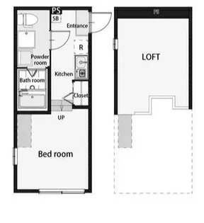 ハーモニーテラス栗原【2階】の間取り