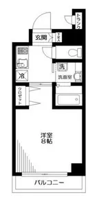 ヴェルデ王子II【2階】の間取り