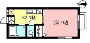 ベルトップII【2階】の間取り