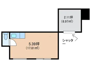 メイツ根岸台【1階】の間取り