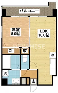 ヨシカワマンション高城【4階】の間取り