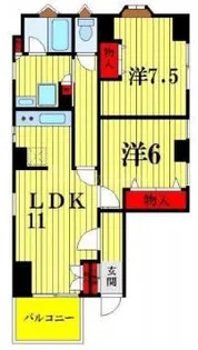 メゾンドボクスイ【2階】の間取り