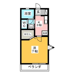 プロシード【1階】の間取り