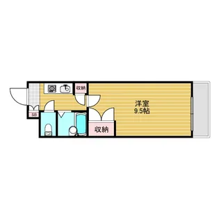 ルシェル新大阪【3階】の間取り