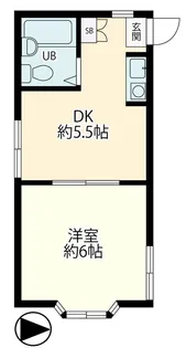 ビレッヂマウンテン東長崎【1階】の間取り