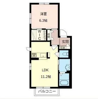 Maison Charme A【2階】の間取り