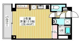 ヒルズ東日暮里【4階】の間取り