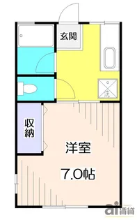 クレソンハウス【1階】の間取り