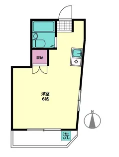 第3コミヤビリーフ【3階】の間取り