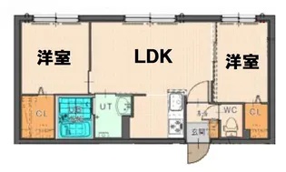 Sky rivale【4階】の間取り