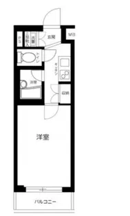 ルーブル西馬込壱番館【3階】の間取り