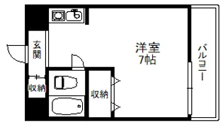 サムティ灘駅前【4階】の間取り
