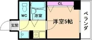 ODESSA南船場【6階】の間取り