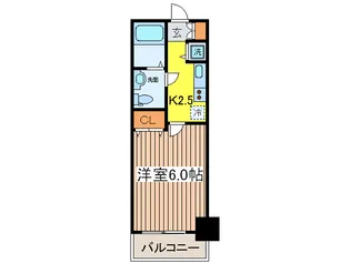 モ-ニングサイド銀座【12階】の間取り