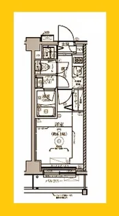 RELUXIA横濱吉野町【4階】の間取り