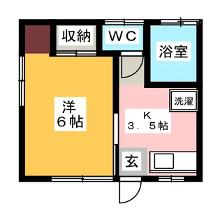 ポンテ リブロ【1階】の間取り