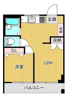 メゾン英【3階】の間取り