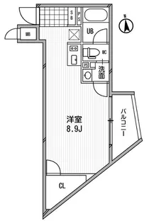 アーデン芝公園【2階】の間取り