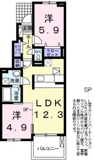 ラベンダー【1階】の間取り